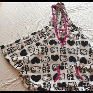 Hello Kitty Kimono Hoodie PJ Top